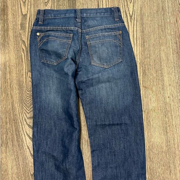 Paper Denim & Cloth Boys Straight Leg Jeans Whisker Denim Medium Wash Size 12 - Picture 4 of 10